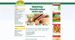 Desktop Screenshot of granovita.de